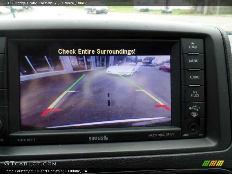 Granite / Black 2017 Dodge Grand Caravan GT