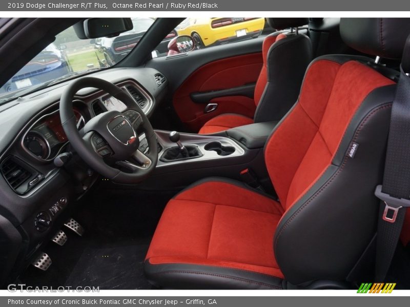  2019 Challenger R/T Plus Ruby Red/Black Interior