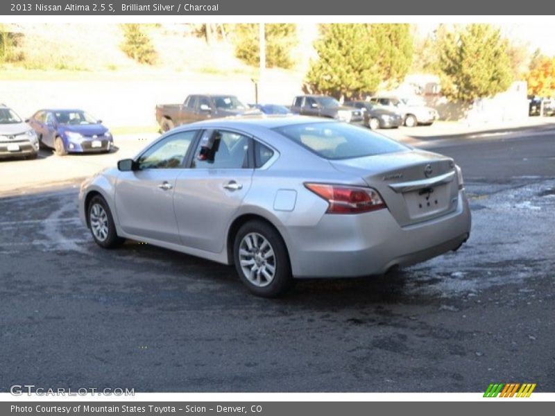 Brilliant Silver / Charcoal 2013 Nissan Altima 2.5 S