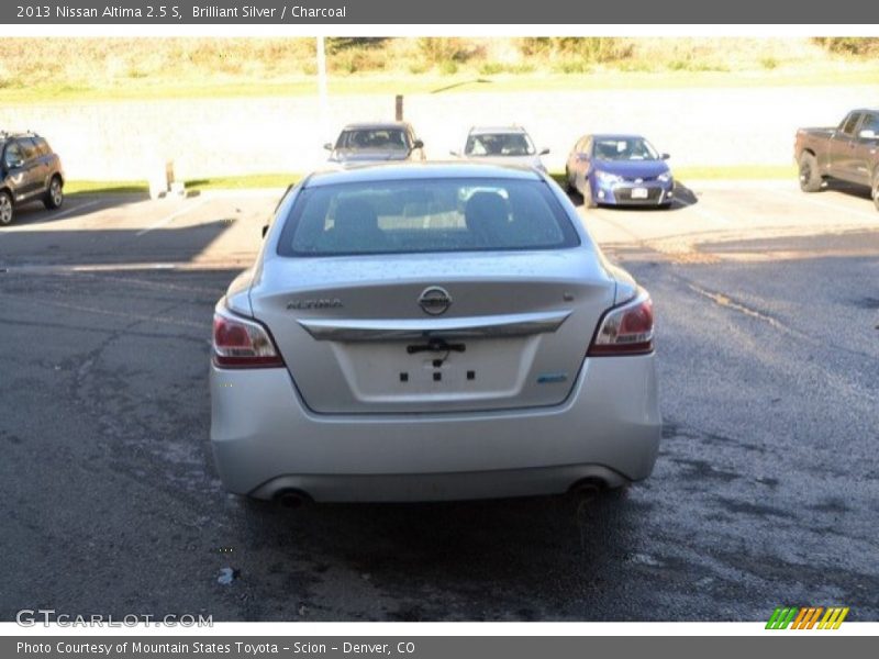 Brilliant Silver / Charcoal 2013 Nissan Altima 2.5 S