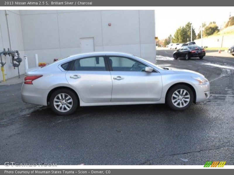 Brilliant Silver / Charcoal 2013 Nissan Altima 2.5 S