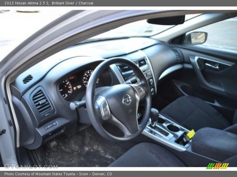 Brilliant Silver / Charcoal 2013 Nissan Altima 2.5 S