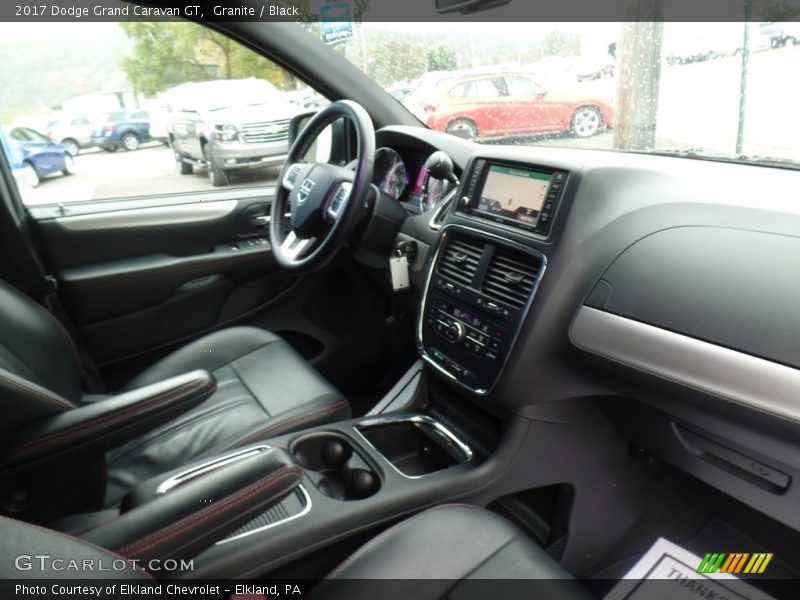 Granite / Black 2017 Dodge Grand Caravan GT