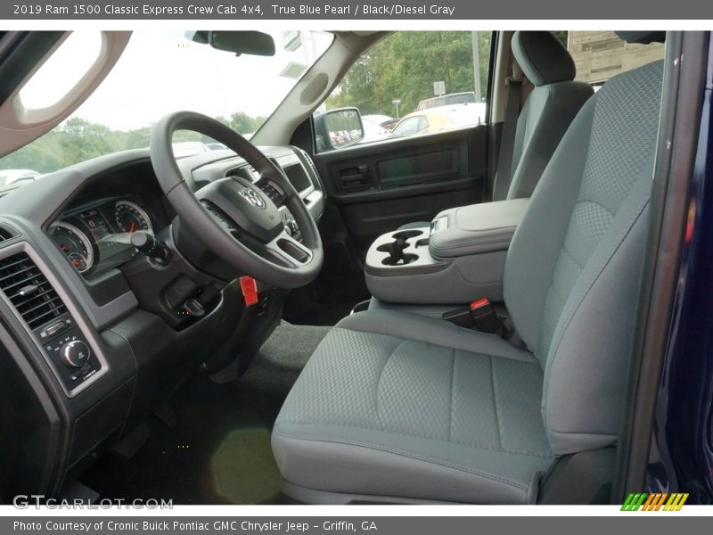 True Blue Pearl / Black/Diesel Gray 2019 Ram 1500 Classic Express Crew Cab 4x4