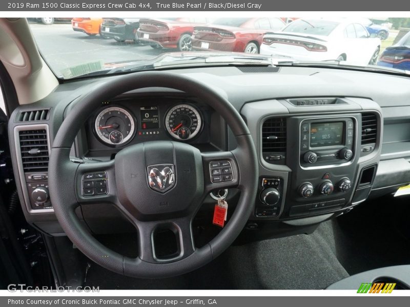 Dashboard of 2019 1500 Classic Express Crew Cab 4x4