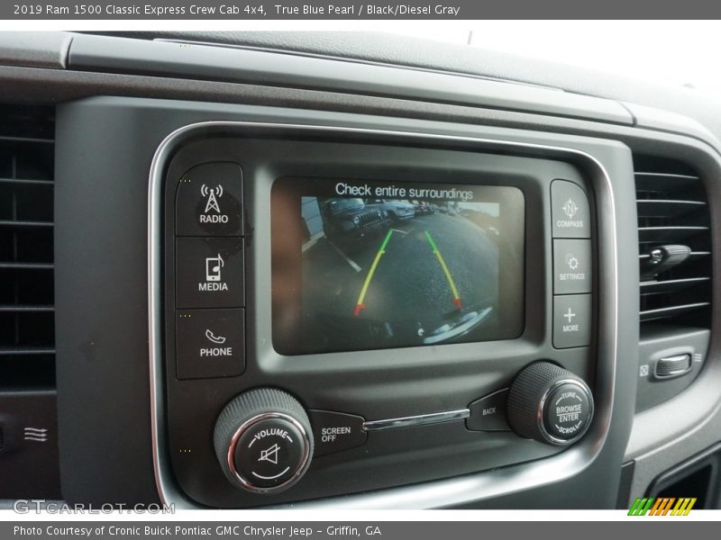 True Blue Pearl / Black/Diesel Gray 2019 Ram 1500 Classic Express Crew Cab 4x4