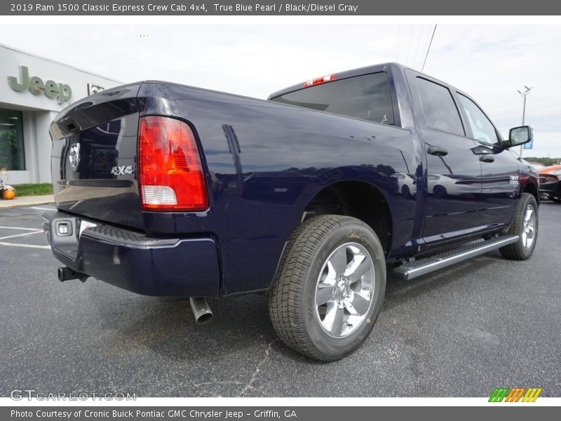 True Blue Pearl / Black/Diesel Gray 2019 Ram 1500 Classic Express Crew Cab 4x4