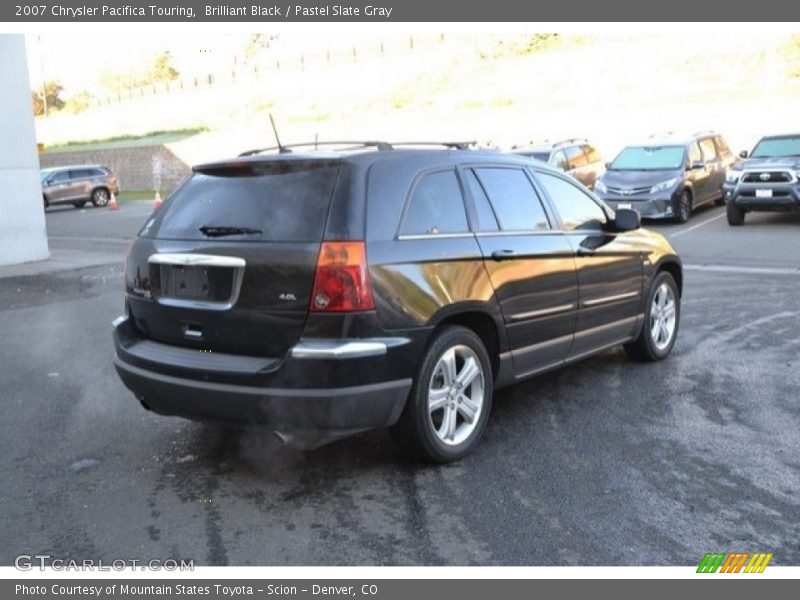 Brilliant Black / Pastel Slate Gray 2007 Chrysler Pacifica Touring