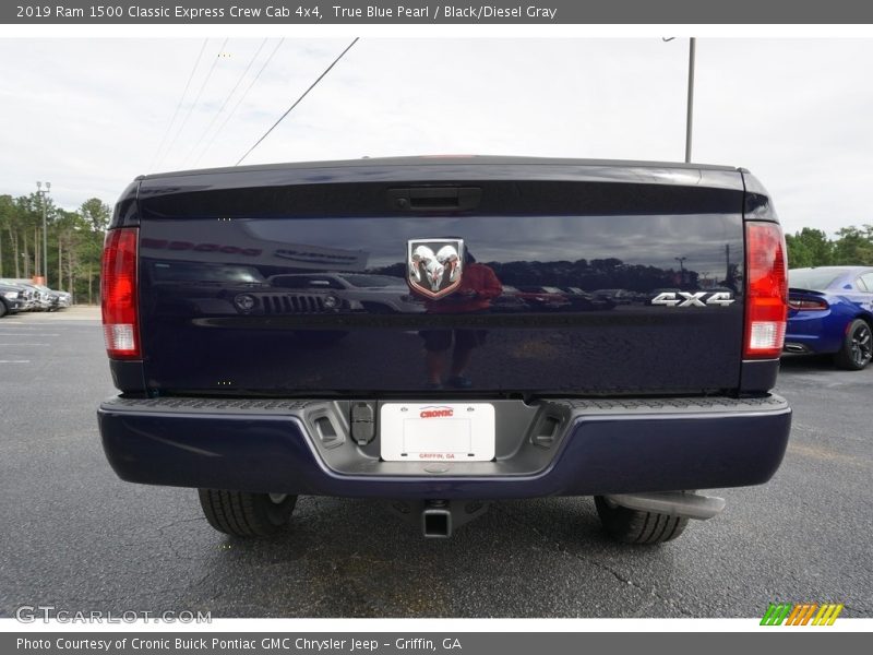 True Blue Pearl / Black/Diesel Gray 2019 Ram 1500 Classic Express Crew Cab 4x4