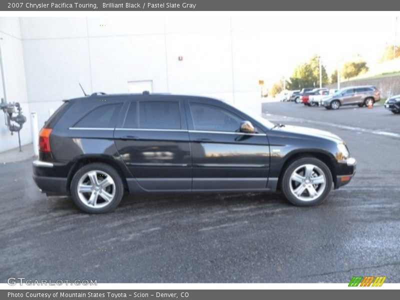 Brilliant Black / Pastel Slate Gray 2007 Chrysler Pacifica Touring