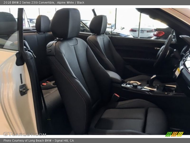 Alpine White / Black 2018 BMW 2 Series 230i Convertible