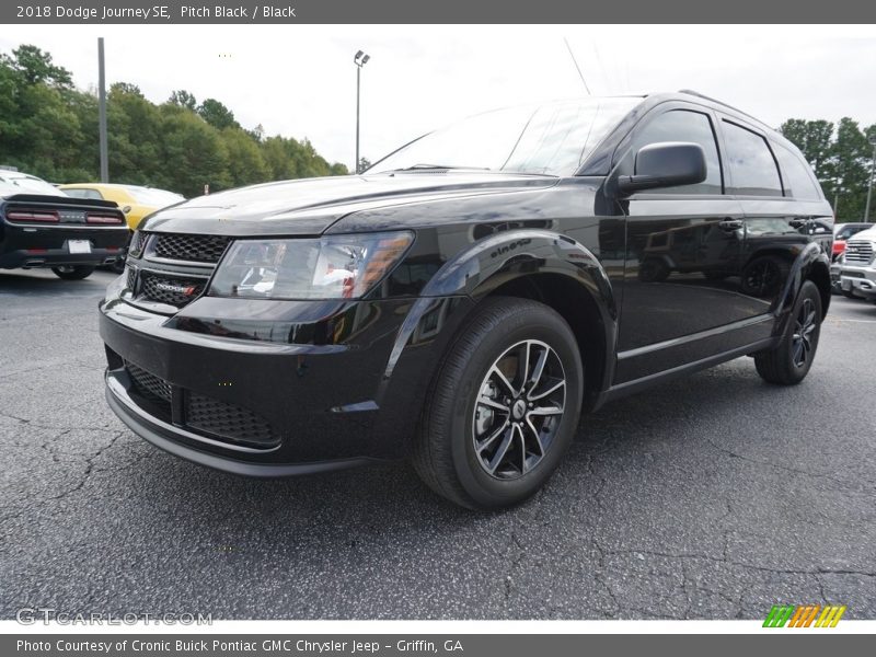 Pitch Black / Black 2018 Dodge Journey SE