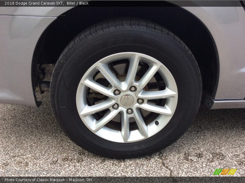 Billet / Black 2018 Dodge Grand Caravan SXT