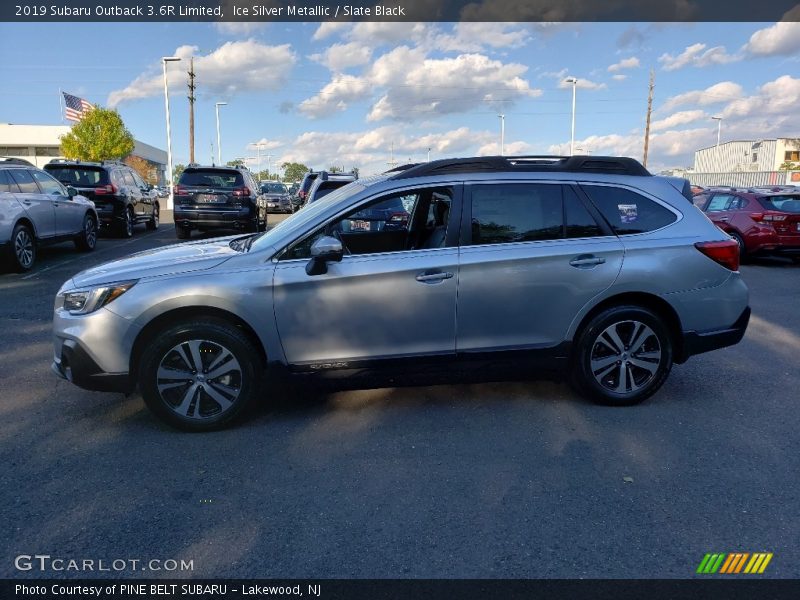 Ice Silver Metallic / Slate Black 2019 Subaru Outback 3.6R Limited