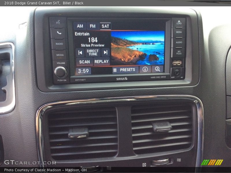 Billet / Black 2018 Dodge Grand Caravan SXT