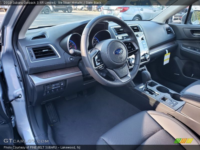 Ice Silver Metallic / Slate Black 2019 Subaru Outback 3.6R Limited
