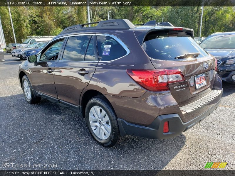 Cinnamon Brown Pearl / Warm Ivory 2019 Subaru Outback 2.5i Premium