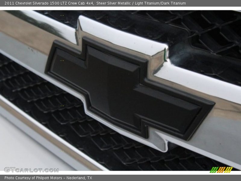 Sheer Silver Metallic / Light Titanium/Dark Titanium 2011 Chevrolet Silverado 1500 LTZ Crew Cab 4x4