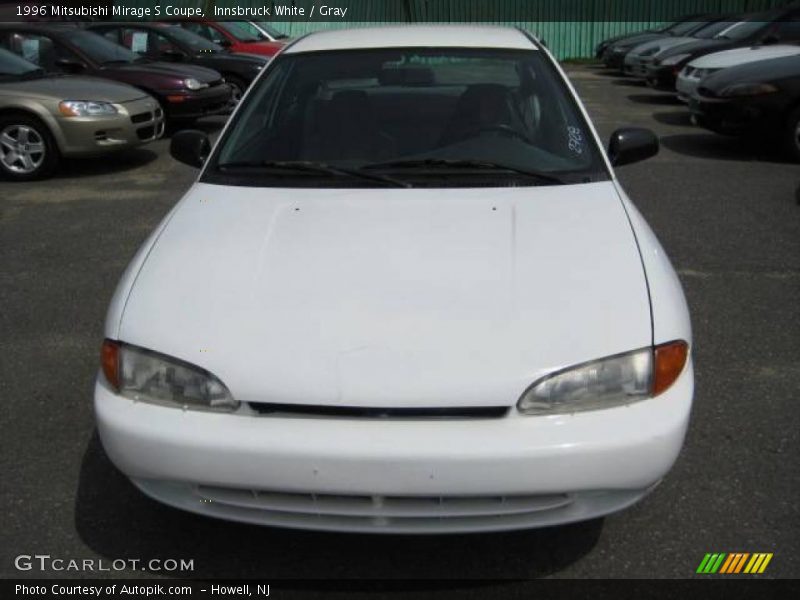 Innsbruck White / Gray 1996 Mitsubishi Mirage S Coupe