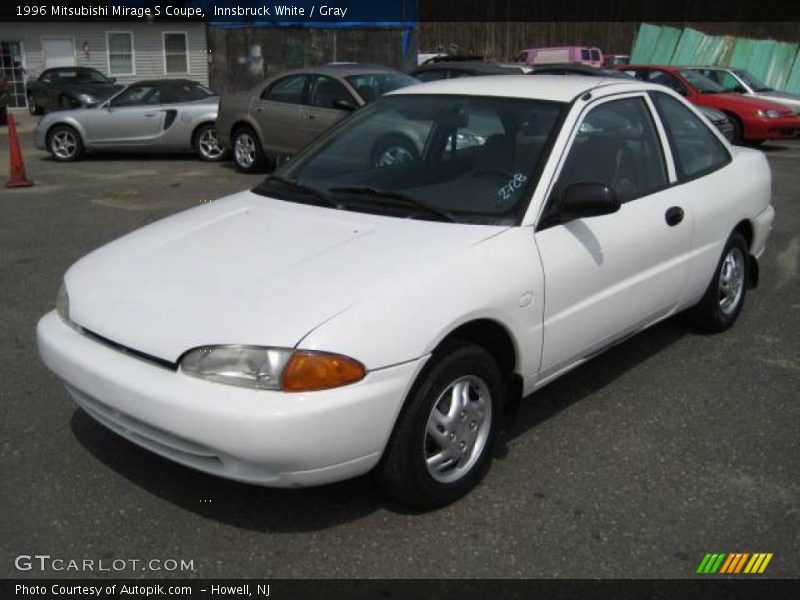 Innsbruck White / Gray 1996 Mitsubishi Mirage S Coupe