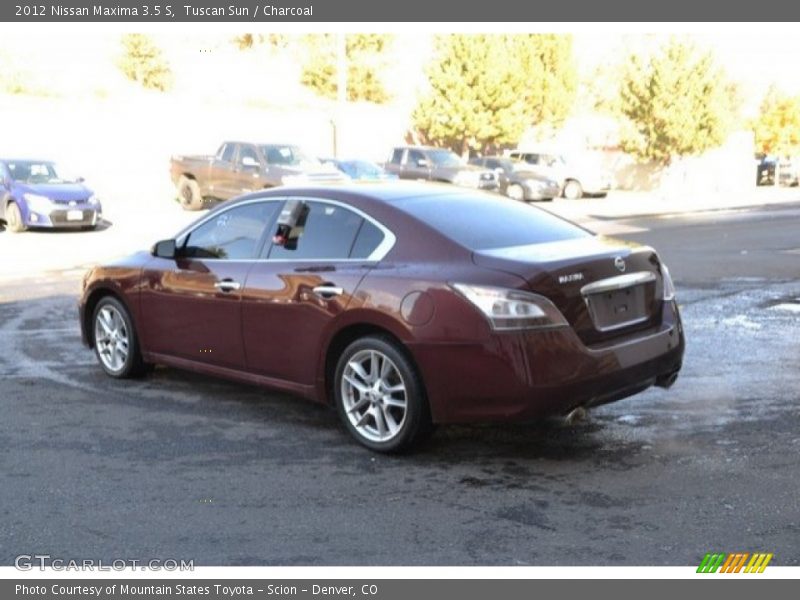 Tuscan Sun / Charcoal 2012 Nissan Maxima 3.5 S