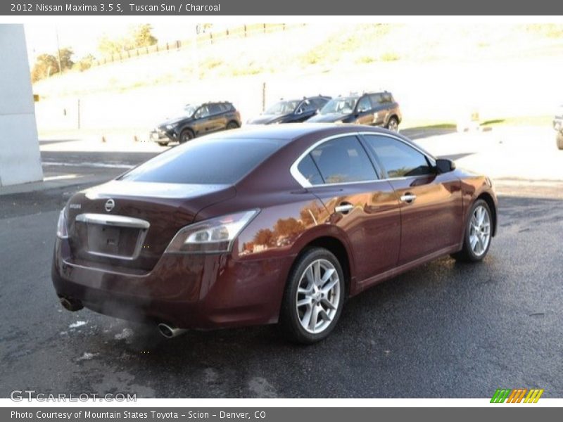 Tuscan Sun / Charcoal 2012 Nissan Maxima 3.5 S