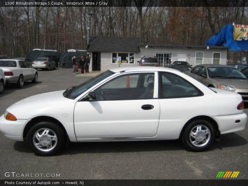 Innsbruck White / Gray 1996 Mitsubishi Mirage S Coupe