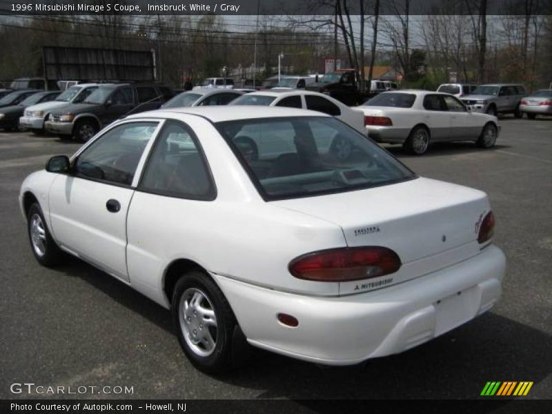 Innsbruck White / Gray 1996 Mitsubishi Mirage S Coupe