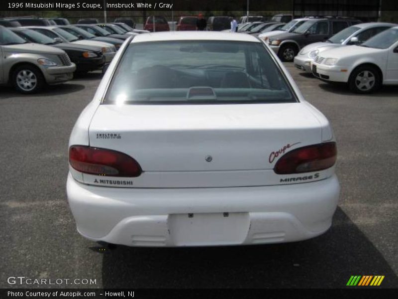 Innsbruck White / Gray 1996 Mitsubishi Mirage S Coupe