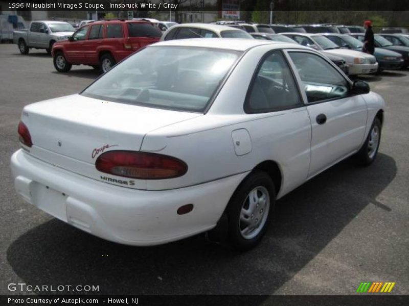 Innsbruck White / Gray 1996 Mitsubishi Mirage S Coupe
