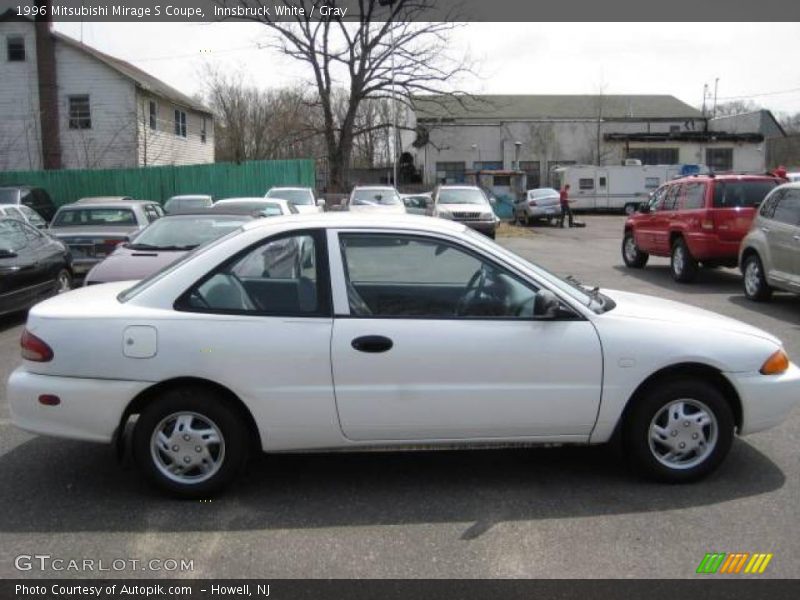 Innsbruck White / Gray 1996 Mitsubishi Mirage S Coupe