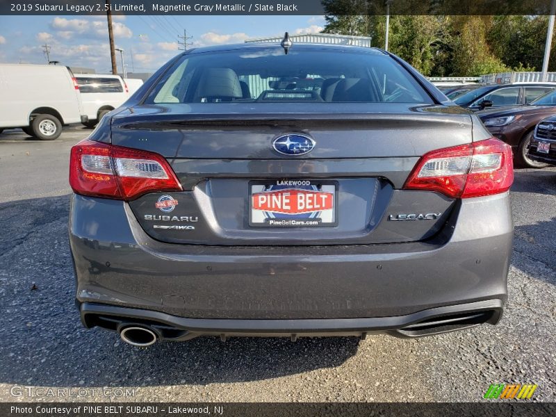 Magnetite Gray Metallic / Slate Black 2019 Subaru Legacy 2.5i Limited