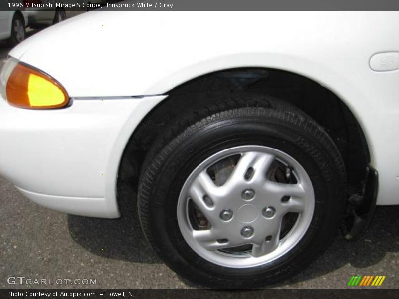 Innsbruck White / Gray 1996 Mitsubishi Mirage S Coupe