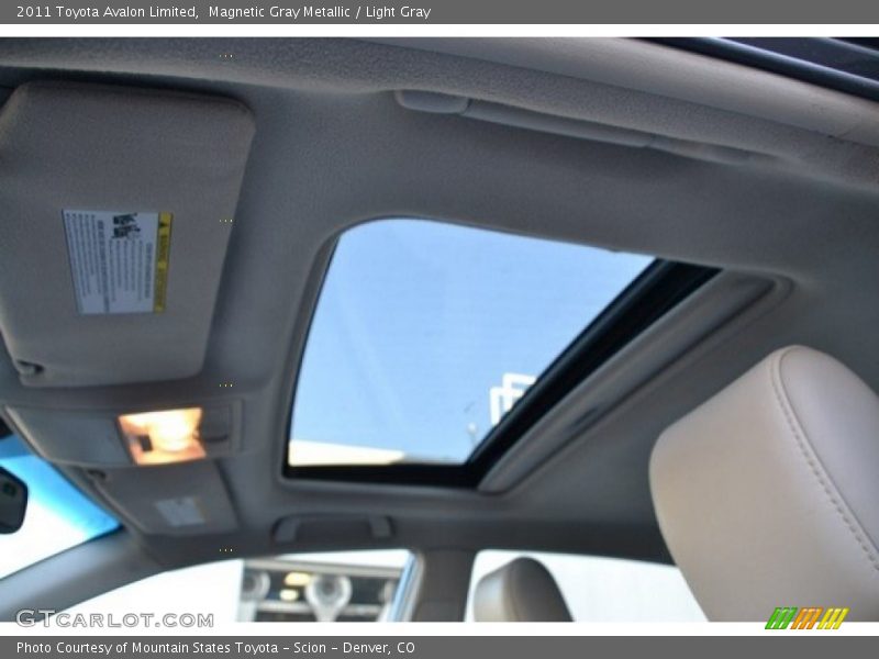 Magnetic Gray Metallic / Light Gray 2011 Toyota Avalon Limited