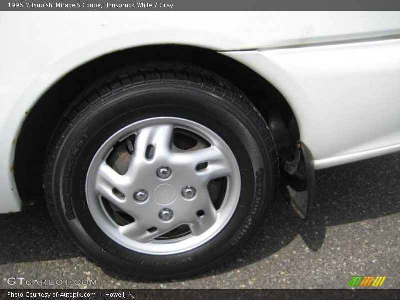 Innsbruck White / Gray 1996 Mitsubishi Mirage S Coupe