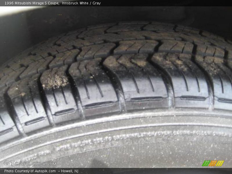 Innsbruck White / Gray 1996 Mitsubishi Mirage S Coupe