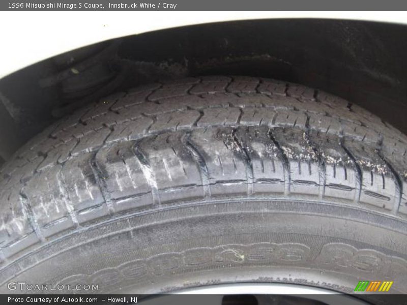 Innsbruck White / Gray 1996 Mitsubishi Mirage S Coupe
