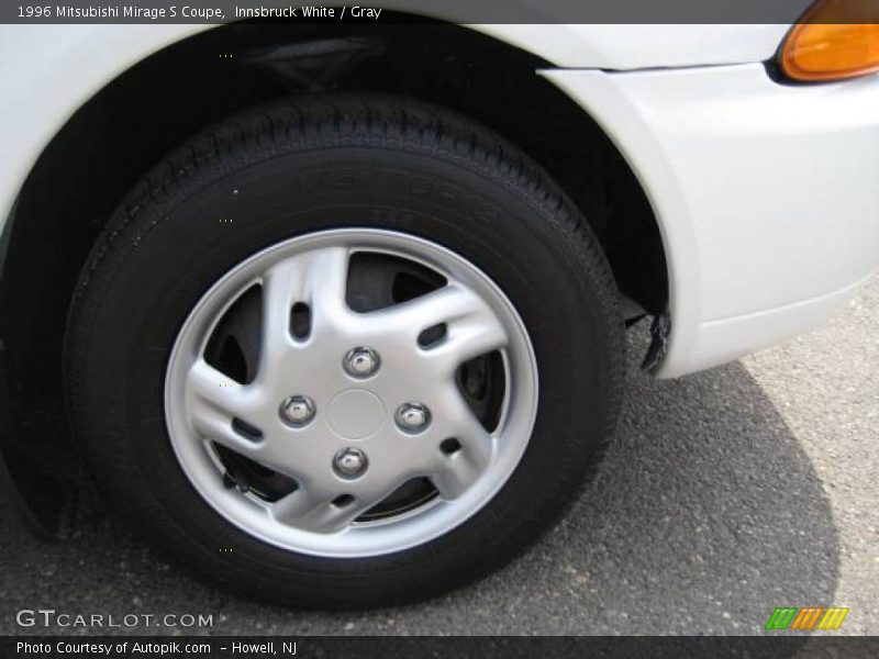 Innsbruck White / Gray 1996 Mitsubishi Mirage S Coupe