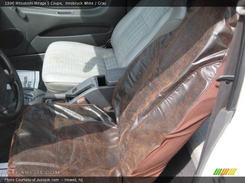 Innsbruck White / Gray 1996 Mitsubishi Mirage S Coupe