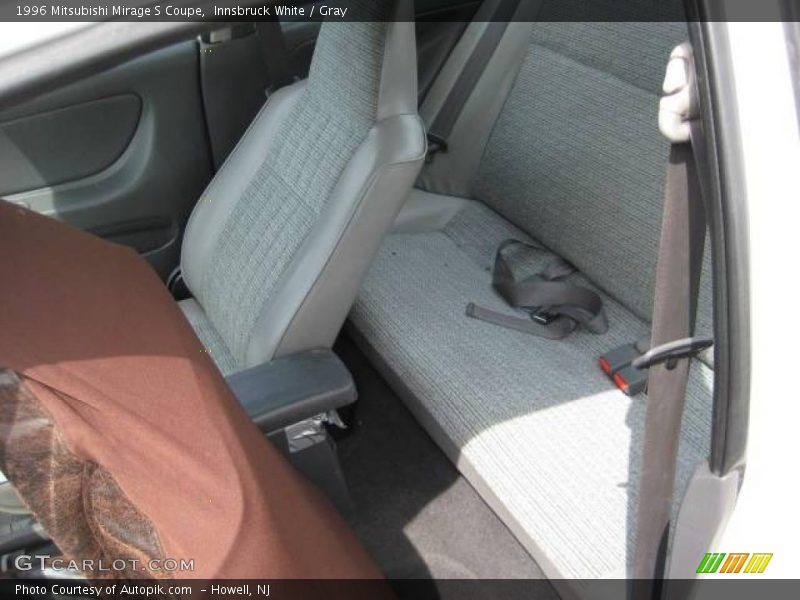 Innsbruck White / Gray 1996 Mitsubishi Mirage S Coupe