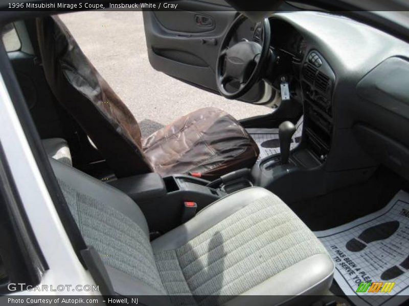 Innsbruck White / Gray 1996 Mitsubishi Mirage S Coupe