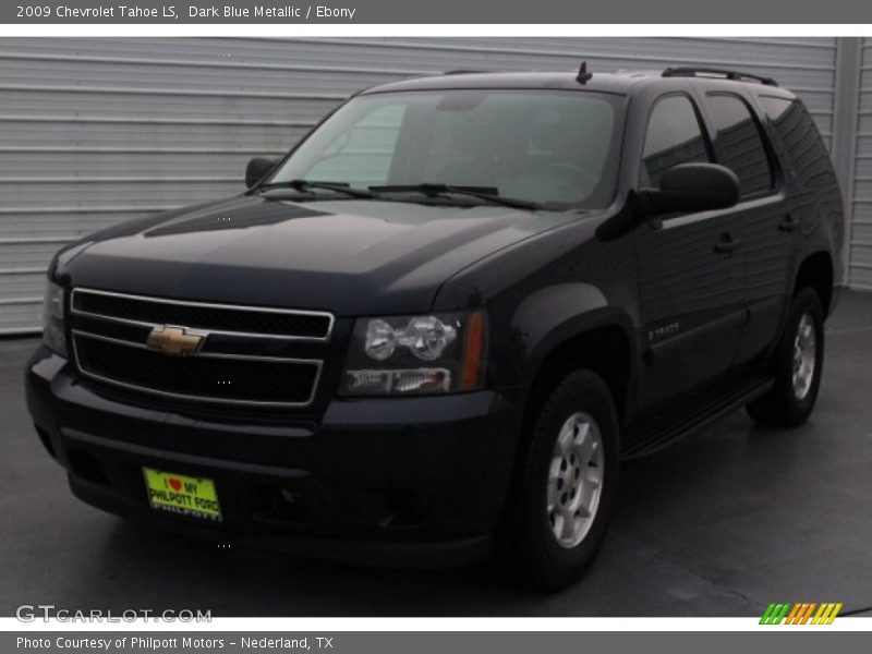 Dark Blue Metallic / Ebony 2009 Chevrolet Tahoe LS