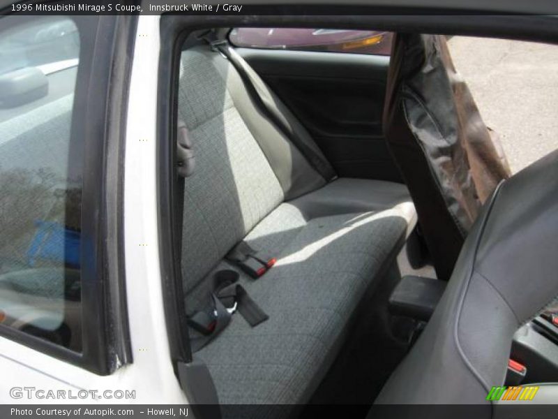 Innsbruck White / Gray 1996 Mitsubishi Mirage S Coupe