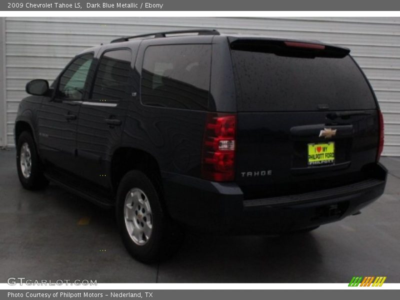Dark Blue Metallic / Ebony 2009 Chevrolet Tahoe LS