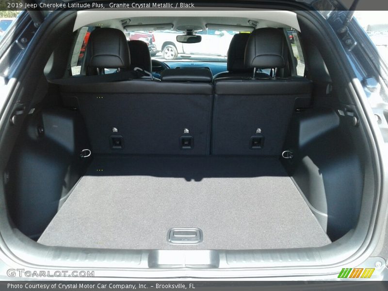 Granite Crystal Metallic / Black 2019 Jeep Cherokee Latitude Plus
