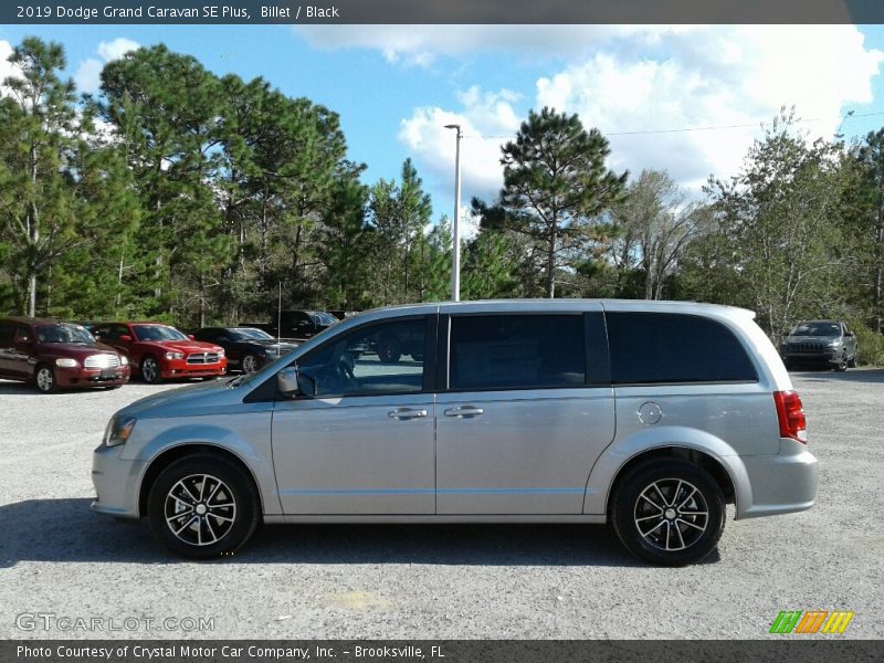Billet / Black 2019 Dodge Grand Caravan SE Plus