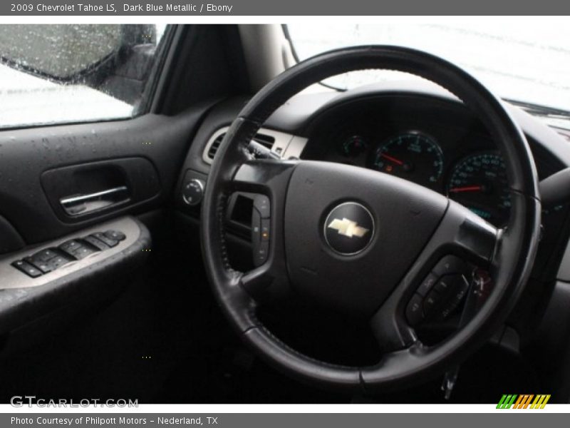 Dark Blue Metallic / Ebony 2009 Chevrolet Tahoe LS