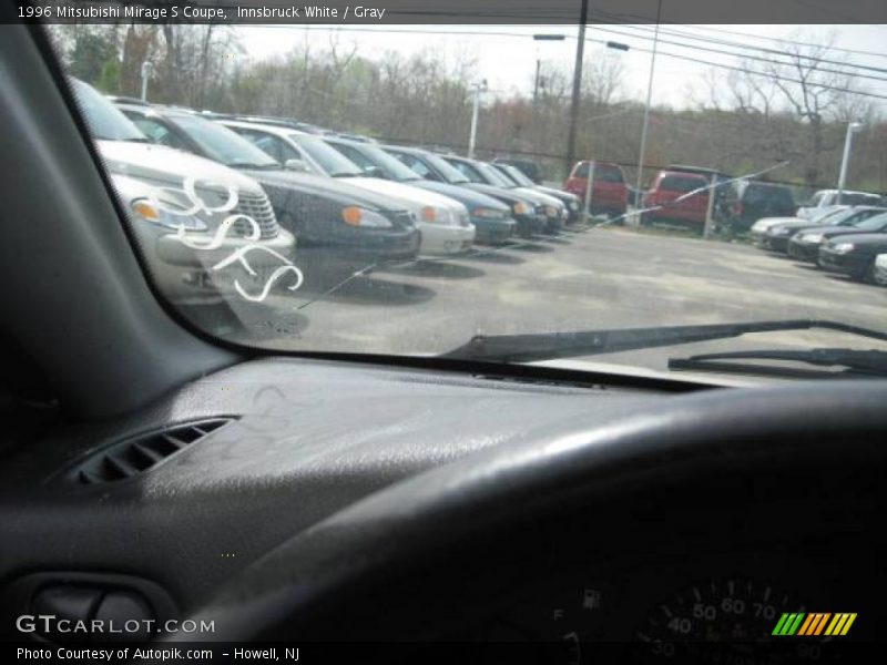 Innsbruck White / Gray 1996 Mitsubishi Mirage S Coupe