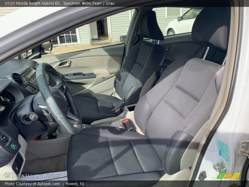 Spectrum White Pearl / Gray 2010 Honda Insight Hybrid EX