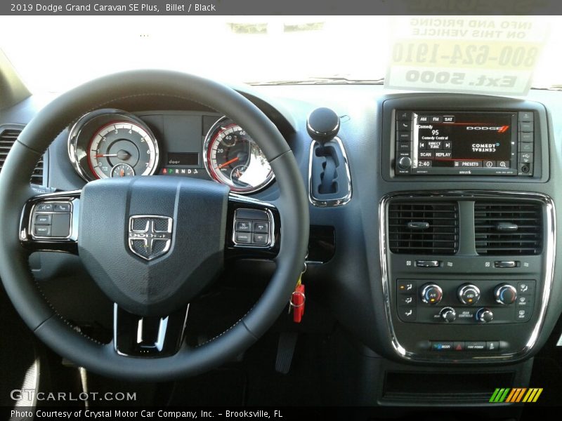 Billet / Black 2019 Dodge Grand Caravan SE Plus